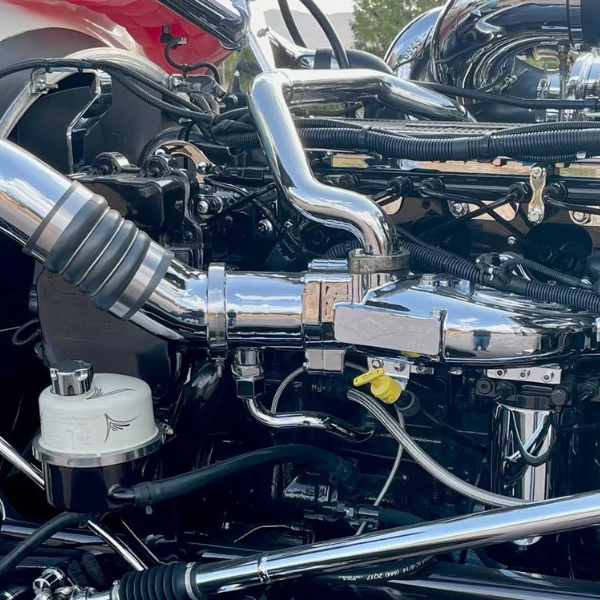 PDI Big Boss Intake manifolds are built to increase and balance the air going into the engine. By opening up the manifold in key areas airflow will increase up to 35% leading to lower air intake temperatures resulting in power gains of up to 20hp. These direct replacement manifolds are simple to install and utilize factory hardware. Like all PDI products, the Big Boss intake manifolds will increase horsepower and efficiency to make your drive more enjoyable and save you money.