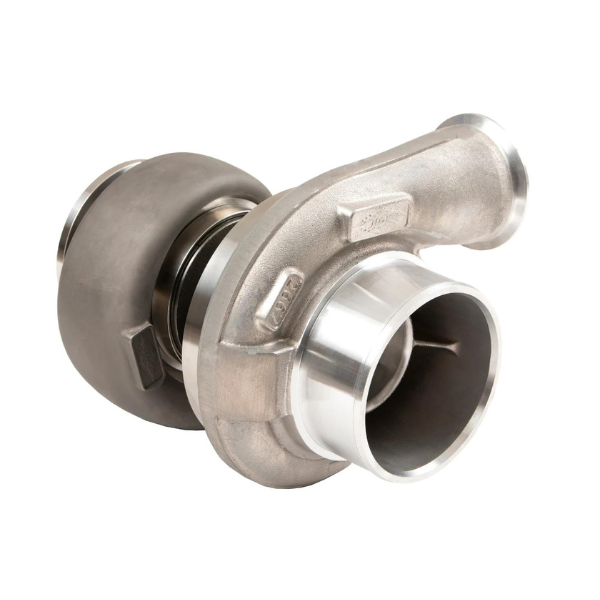 PDI Big Boss Stage 2 Turbo for CAT 3406 | C15 | C16 The PDI Big Boss CAT Turbo is made with a very robust design to withstand the toughest heat cycle conditions adding reliability with performance and efficiency. The industry-exclusive stainless steel turbine housing design is built to enhance airflow with consistency. A 1.45 A/R ratio keeps the drive pressure within standards to keep the turbo in its efficiency range to improve performance efficiency. This advanced design of the turbo utilizes a V-band style which eliminates the need for the traditional o-ring design of some engines. Like all PDI products, they are designed to make more horsepower and create more efficiency so you save money while making the drive more enjoyable. Made to support 600-750hp. A great upgrade for your CAT engine! Fits most engines with serial number prefixes 5EK, 6TS, 1LW, 1MM, 6NZ, 7CZ, and MBN.